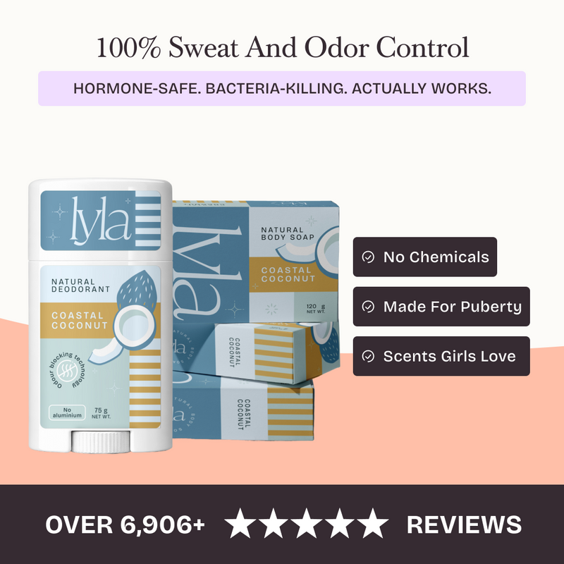 First Body Wash & Deodorant that Kills Teen Body Odor